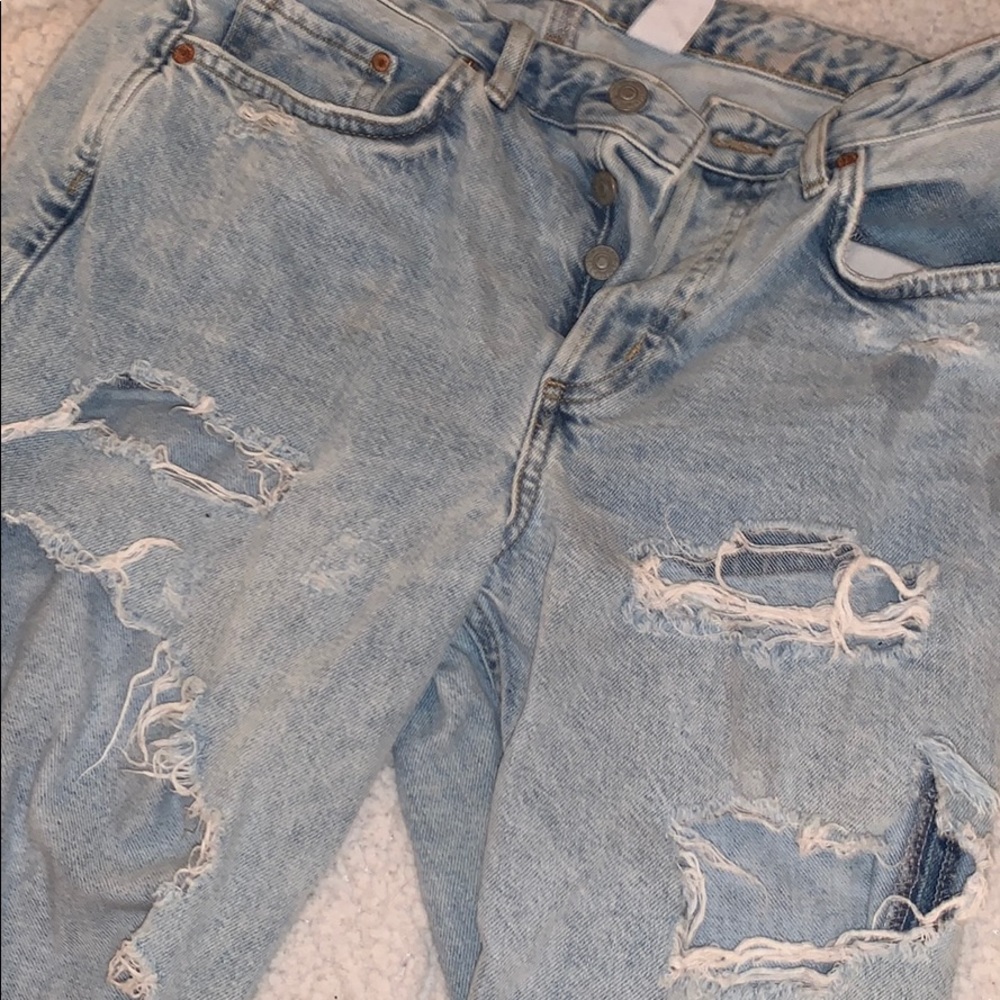 Very Distressed Boyfriend Jeans